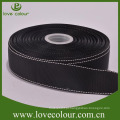 Venda grossista poliéster grosso preto 1 &quot;grosgrain ribbon à venda